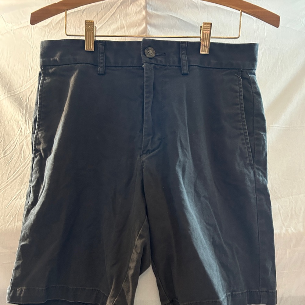 Old Navy Men's Dark Gray Flat Front Shorts